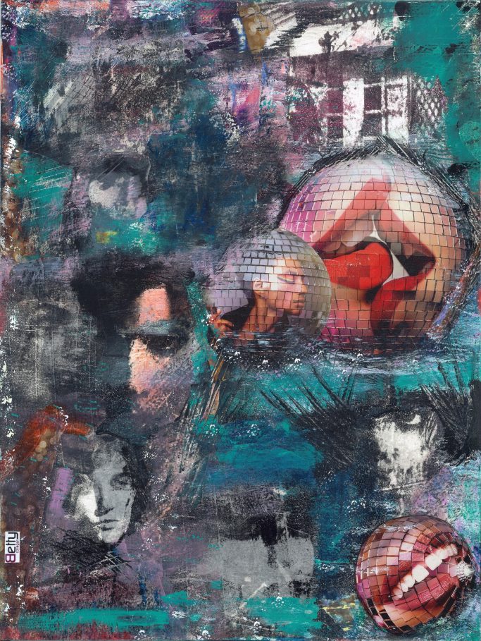 Bunte Collage 